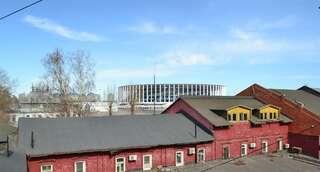 Гостиница Shinel Hotel Нижний Новгород бюджетный трехместный номер мансардный-5